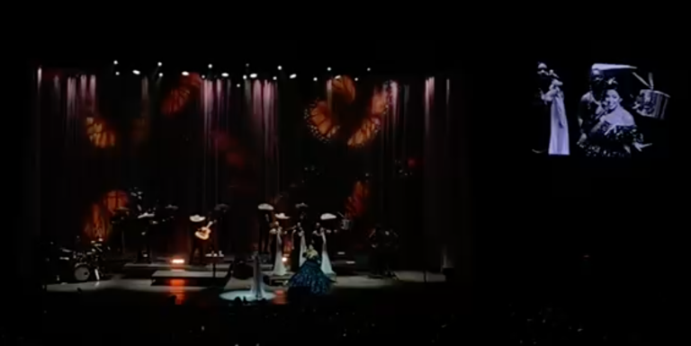 Ángela Aguilar se presentó en concierto en Las Vegas